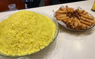 How to Cook Indonesian Yellow Rice (Nasi Kuning)