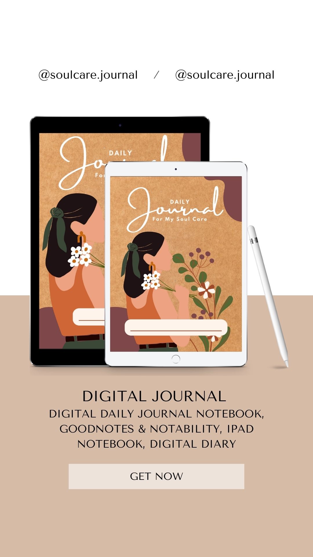 Soulcare Digital Journal Notebook